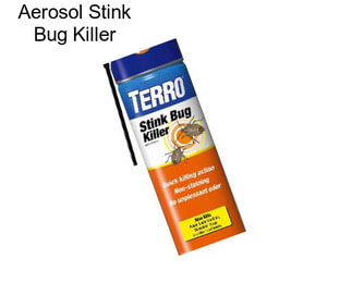 Aerosol Stink Bug Killer