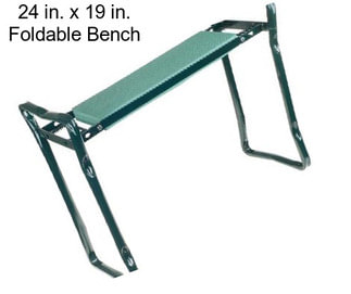 24 in. x 19 in. Foldable Bench
