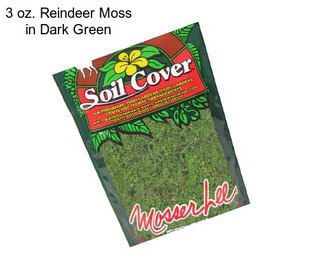 3 oz. Reindeer Moss in Dark Green