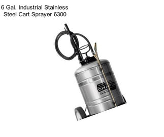 6 Gal. Industrial Stainless Steel Cart Sprayer 6300