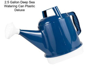 2.5 Gallon Deep Sea Watering Can Plastic Deluxe