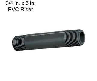 3/4 in. x 6 in. PVC Riser