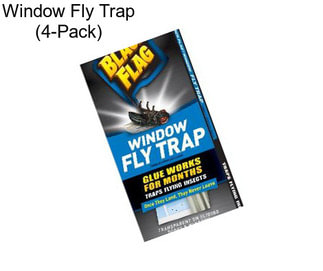 Window Fly Trap (4-Pack)
