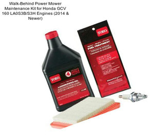 Walk-Behind Power Mower Maintenance Kit for Honda GCV 160 LA0S3B/S3H Engines (2014 & Newer)