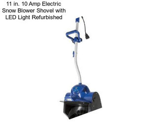 11 in. 10 Amp Electric Snow Blower Shovel with LED Light Refurbished