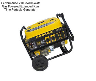 Performance 7100/5700-Watt Gas Powered Extended Run Time Portable Generator
