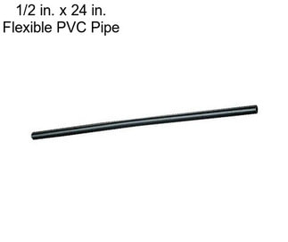 1/2 in. x 24 in. Flexible PVC Pipe