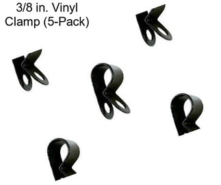 3/8 in. Vinyl Clamp (5-Pack)