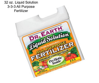 32 oz. Liquid Solution 3-3-3 All Purpose Fertilizer