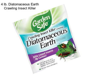 4 lb. Diatomaceous Earth Crawling Insect Killer