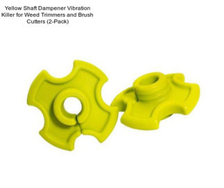 Yellow Shaft Dampener Vibration Killer for Weed Trimmers and Brush Cutters (2-Pack)