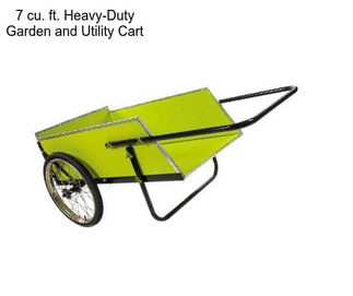7 cu. ft. Heavy-Duty Garden and Utility Cart
