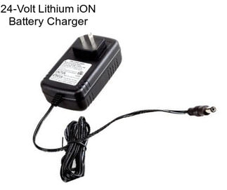 24-Volt Lithium iON Battery Charger