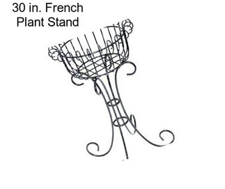 30 in. French Plant Stand