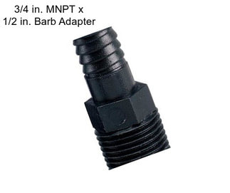 3/4 in. MNPT x 1/2 in. Barb Adapter