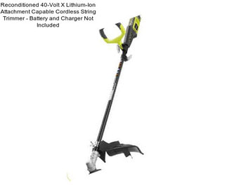 Reconditioned 40-Volt X Lithium-Ion Attachment Capable Cordless String Trimmer - Battery and Charger Not Included