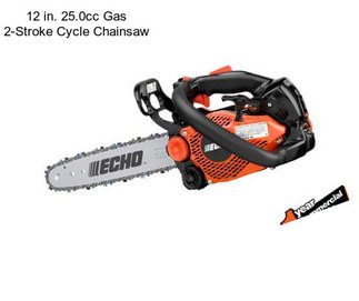 12 in. 25.0cc Gas 2-Stroke Cycle Chainsaw