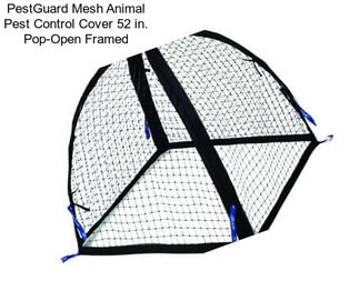 PestGuard Mesh Animal Pest Control Cover 52 in. Pop-Open Framed