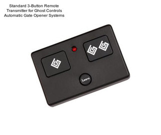 Standard 3-Button Remote Transmitter for Ghost Controls Automatic Gate Opener Systems