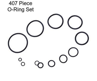 407 Piece O-Ring Set