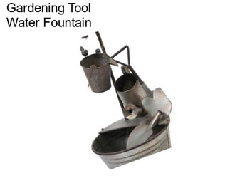 Gardening Tool Water Fountain