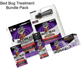 Bed Bug Treatment Bundle Pack