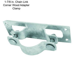 1-7/8 in. Chain Link Corner Wood Adapter Clamp