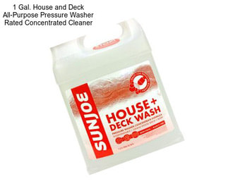 1 Gal. House and Deck All-Purpose Pressure Washer Rated Concentrated Cleaner