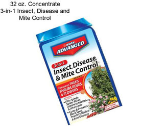 32 oz. Concentrate 3-in-1 Insect, Disease and Mite Control