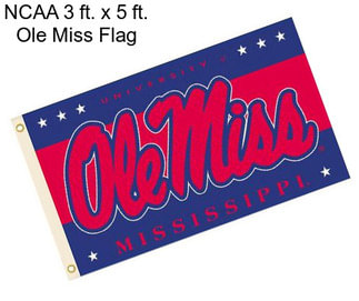 NCAA 3 ft. x 5 ft. Ole Miss Flag