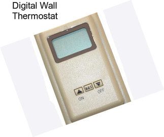 Digital Wall Thermostat