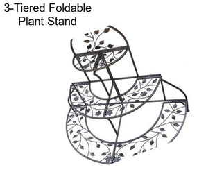 3-Tiered Foldable Plant Stand