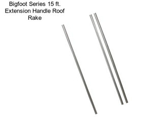 Bigfoot Series 15 ft. Extension Handle Roof Rake