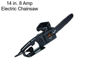 14 in. 8 Amp Electric Chainsaw