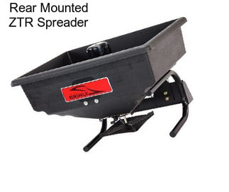 Rear Mounted ZTR Spreader