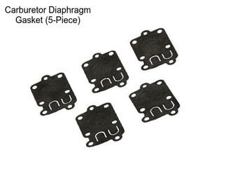 Carburetor Diaphragm Gasket (5-Piece)