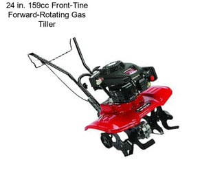 24 in. 159cc Front-Tine Forward-Rotating Gas Tiller