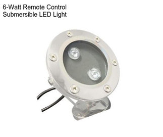 6-Watt Remote Control Submersible LED Light