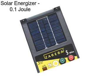 Solar Energizer - 0.1 Joule