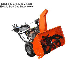 Deluxe 30 EFI 30 in. 2-Stage Electric Start Gas Snow Blower