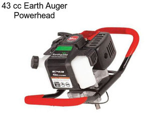 43 cc Earth Auger Powerhead