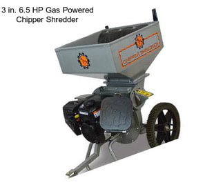 3 in. 6.5 HP Gas Powered Chipper Shredder