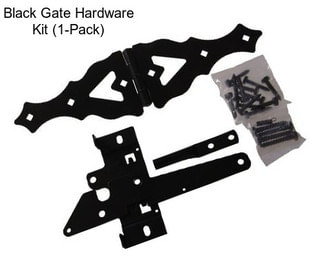 Black Gate Hardware Kit (1-Pack)