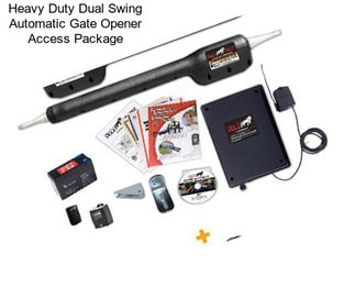 Heavy Duty Dual Swing Automatic Gate Opener Access Package