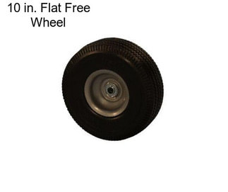 10 in. Flat Free Wheel