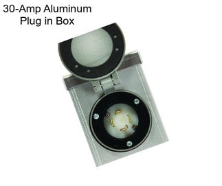 30-Amp Aluminum Plug in Box