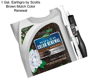 1 Gal. Earthgro by Scotts Brown Mulch Color Renewal