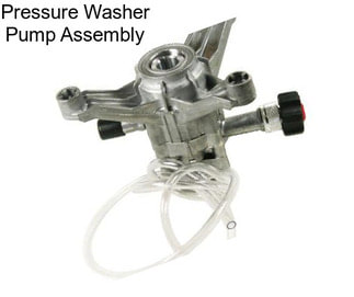 Pressure Washer Pump Assembly