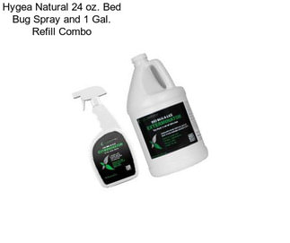 Hygea Natural 24 oz. Bed Bug Spray and 1 Gal. Refill Combo