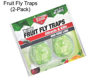 Fruit Fly Traps (2-Pack)